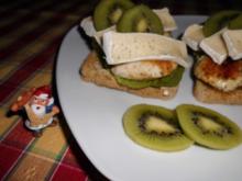 Hähnchen-Kiwi-Toast>> - Rezept