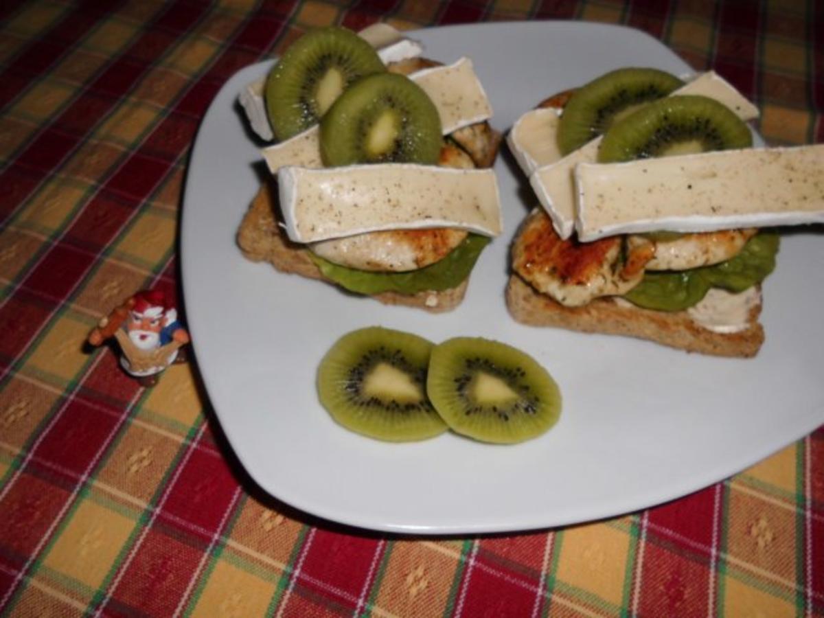 Hähnchen-Kiwi-Toast>> - Rezept - Bild Nr. 2