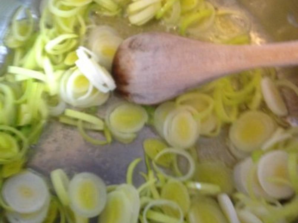 Kartoffel Champignon Suppe mit Räucherlachs - einfach - von nannsi