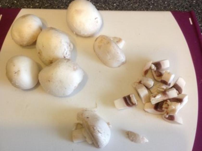 Kartoffel Champignon Suppe mit Räucherlachs - einfach - von nannsi