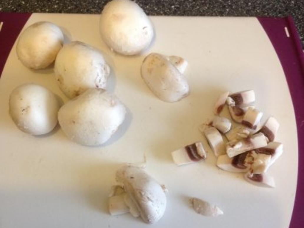 Kartoffel Champignon Suppe mit Räucherlachs - einfach - von nannsi