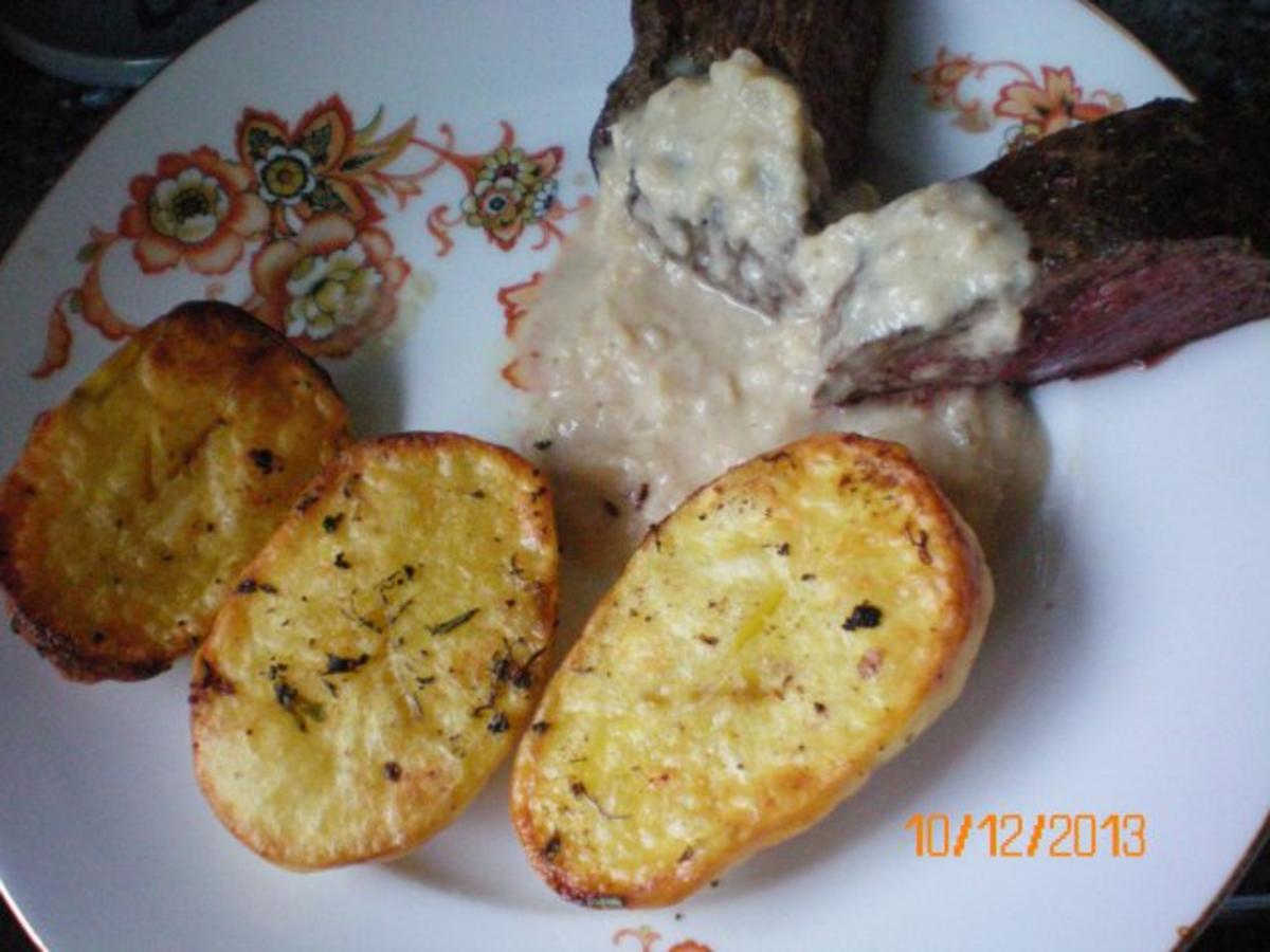 Straußensteak mit Backkartoffeln - Rezept Von Einsendungen Sunnywhity