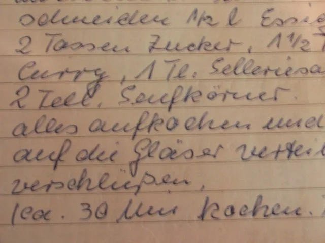 EINKOCHEN: CURRY- GURKEN - Rezept - Bild Nr. 2