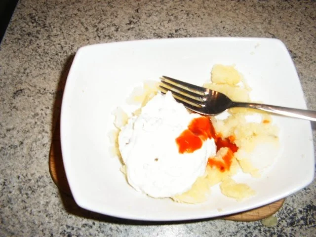 Ofenkartoffel mit Hähnchenbrust gefüllt - Rezept - Bild Nr. 8