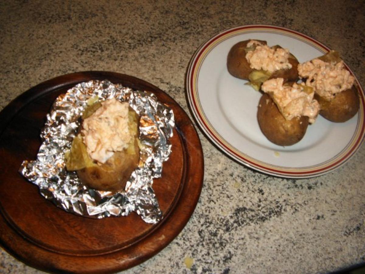 Ofenkartoffel mit Hähnchenbrust gefüllt - Rezept - Bild Nr. 9