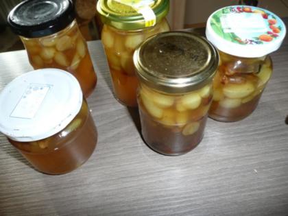 Traubengelee mit Weintrauben und Rosinen - Rezept mit Bild - kochbar.de