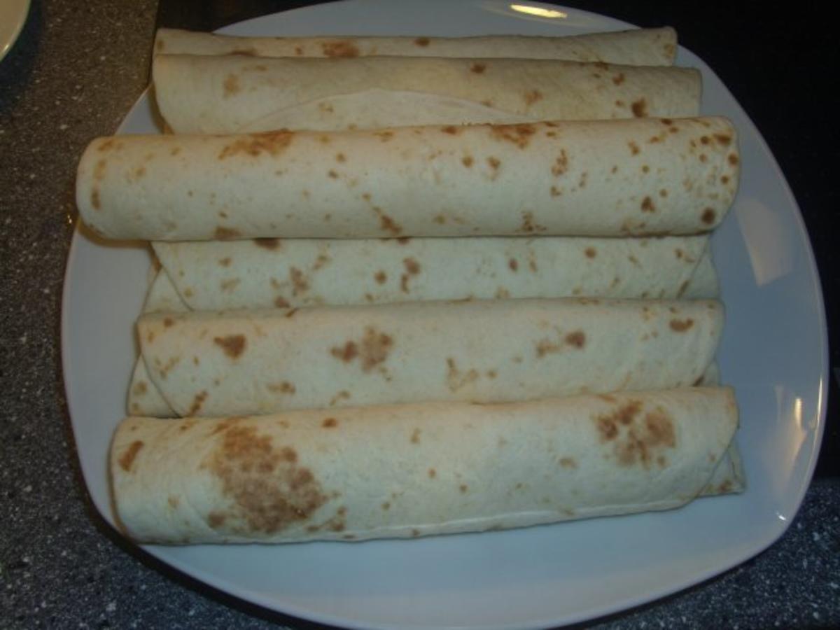 Wraps mit Schafskäse fritiert - Rezept - Bild Nr. 4