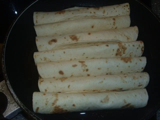 Wraps mit Schafskäse fritiert - Rezept - Bild Nr. 5
