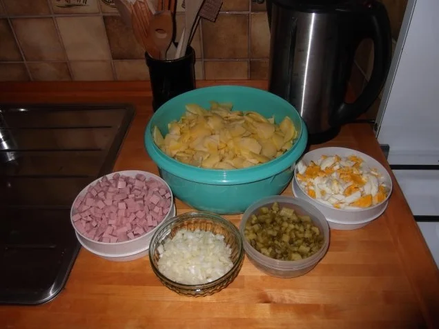 Kartoffelsalat  Arme-Ritter - Rezept - Bild Nr. 4