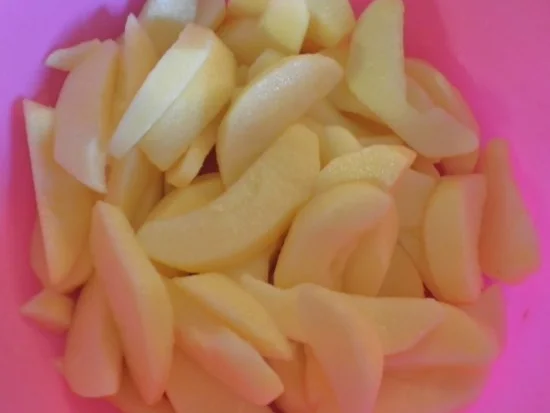 Apfelkuchen mit Zimt - Schmandguss - Rezept - Bild Nr. 7