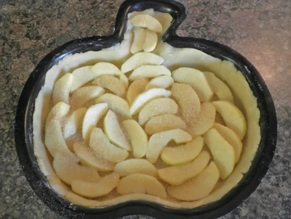 Apfelkuchen mit Zimt - Schmandguss - Rezept - Bild Nr. 9