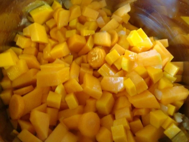 Rezept: einfache Kürbissuppe nach "SuppenGeniesser Art" Bild Nr. 5 einfache Kürbissuppe nach "SuppenGeniesser Art" - Rezept - Bild Nr. 5