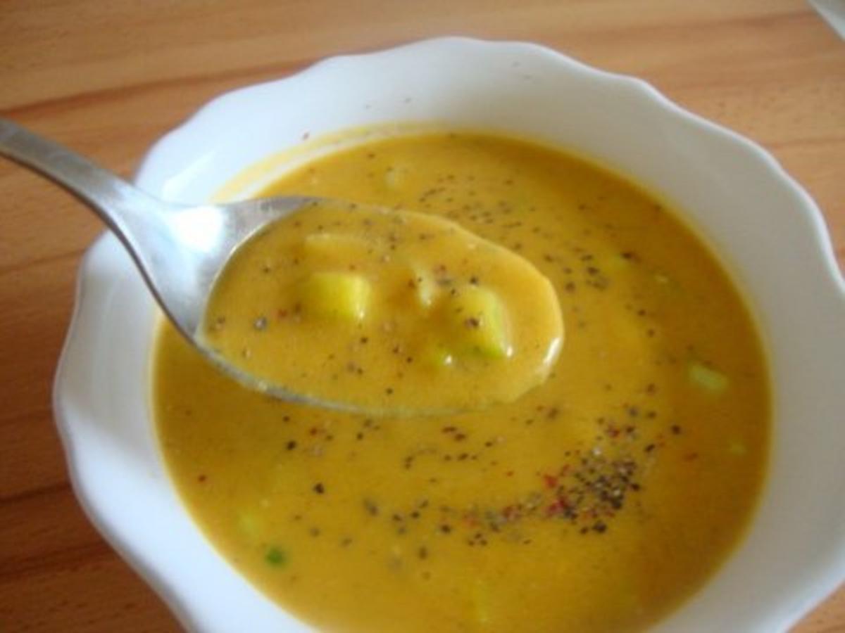 Bilder für einfache Kürbissuppe nach 