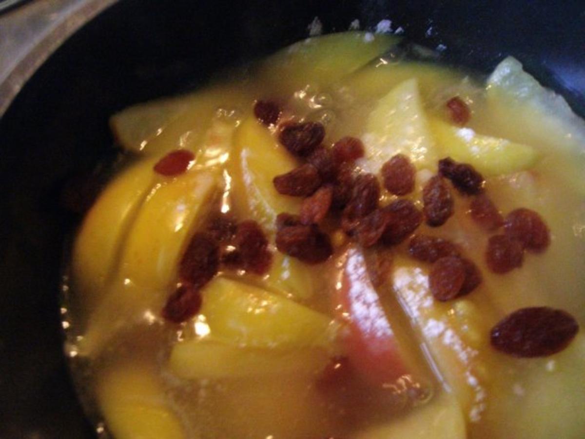 Süße Mahlzeit -fluffige Eierkuchen mit Apfelpudding - Rezept - Bild Nr. 6