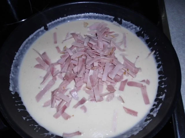 Blumenkohl mit Schinken-Sahne-Sauce - Rezept - Bild Nr. 5