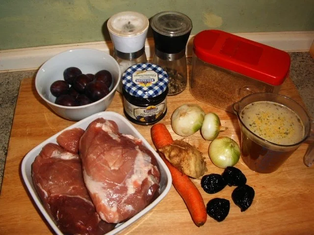 Rezept: Schweinebraten --süß-sauer Bild Nr. 2 Schweinebraten --süß-sauer - Rezept - Bild Nr. 2