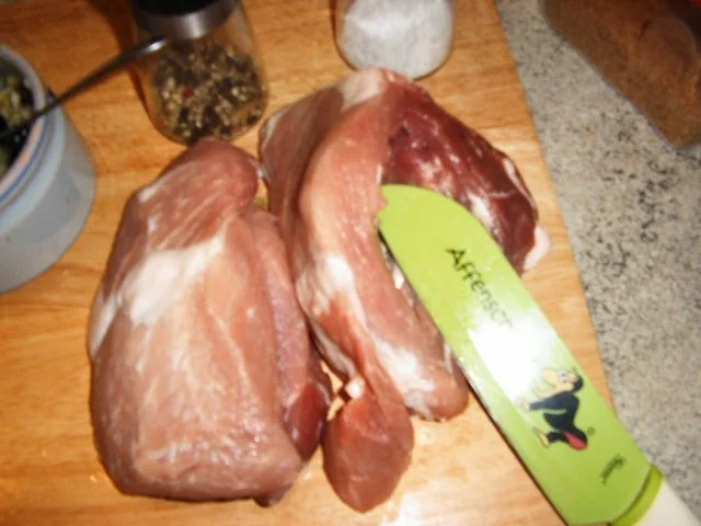 Rezept: Schweinebraten --süß-sauer Bild Nr. 4 Schweinebraten --süß-sauer - Rezept - Bild Nr. 4