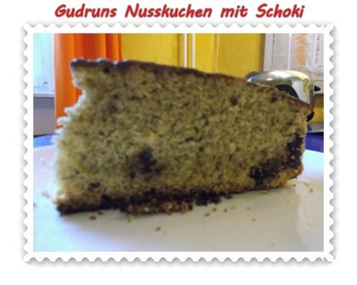 Kuchen: Nusskuchen mit Schoki - Rezept Durch Publicity