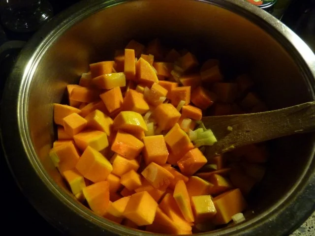 Rezept: Suppen: Kürbissuppe Bild Nr. 5 Suppen: Kürbissuppe - Rezept - Bild Nr. 5