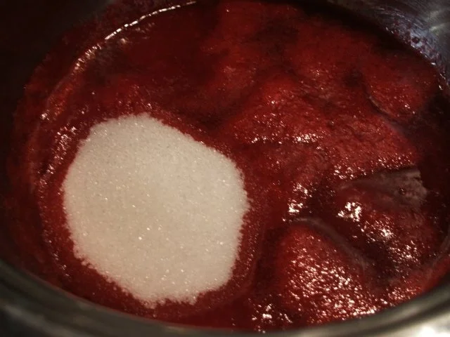 Dessert: Überbackene Äpfel auf Himbeersoße - Rezept - Bild Nr. 7