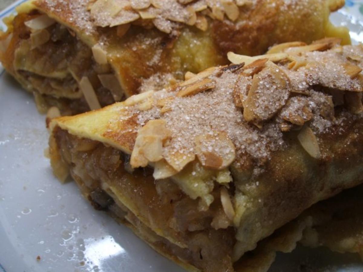 Bilder für Dessert: Apfelpfannkuchen - Rezept