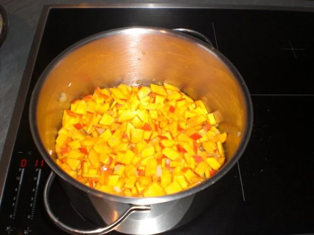 Rezept: Kürbiscremesuppe Bild Nr. 5 Kürbiscremesuppe - Rezept - Bild Nr. 5