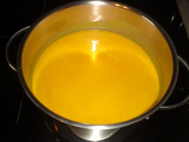Rezept: Kürbiscremesuppe Bild Nr. 9 Kürbiscremesuppe - Rezept - Bild Nr. 9