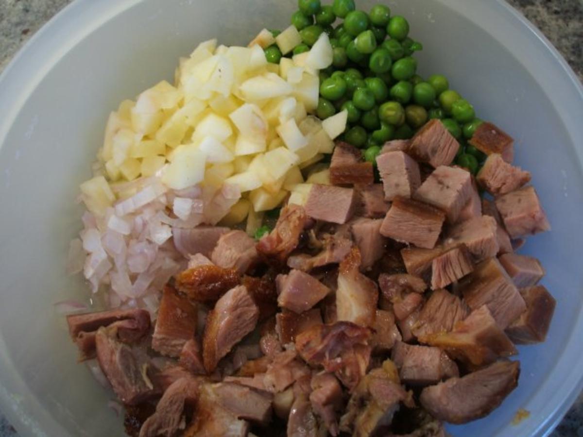 Salate: Geflügelsalat mit Entenfleisch - Rezept - Bild Nr. 2