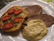 Fleisch: "Manzo trottato"  Rindfleisch mit Forellensoße - Rezept