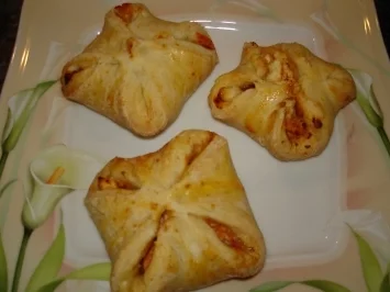 Paprika-Käse-Taschen - Rezept