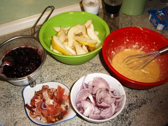 Rezept: Birnen -Zwiebelkuchen Bild Nr. 6 Birnen -Zwiebelkuchen - Rezept - Bild Nr. 6