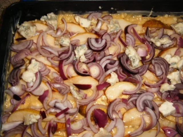 Rezept: Birnen -Zwiebelkuchen Bild Nr. 8 Birnen -Zwiebelkuchen - Rezept - Bild Nr. 8