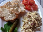 Häckerle mit Ölsardinenfilets - Rezept