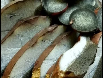 Rezept: Kartoffelköße mit Pilzfüllung, gebratenen Äpfeln und Hexensoße Bild Nr. 12 Kartoffelköße mit Pilzfüllung, gebratenen Äpfeln und Hexensoße - Rezept - Bild Nr. 12