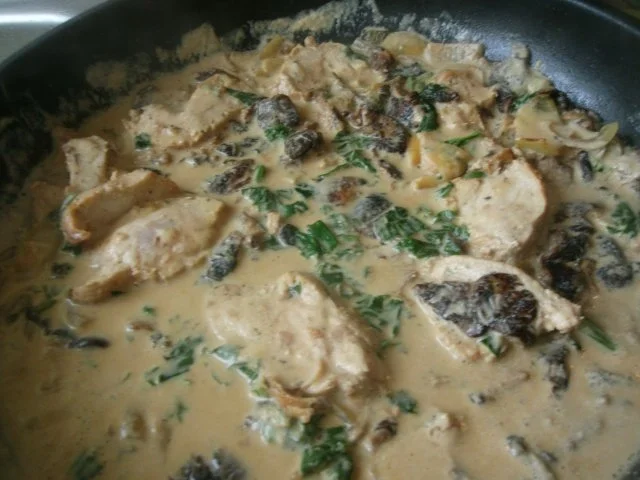 Rezept: Nudeln in Pilzrahmsauce Bild Nr. 2 Nudeln in Pilzrahmsauce - Rezept - Bild Nr. 2