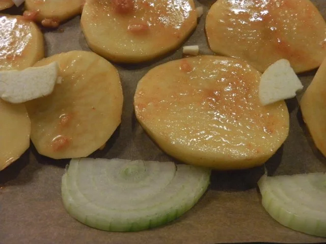 Pariserschnitzel mit  feurigen Kartoffelchips "ungarisch" - Rezept - Bild Nr. 6