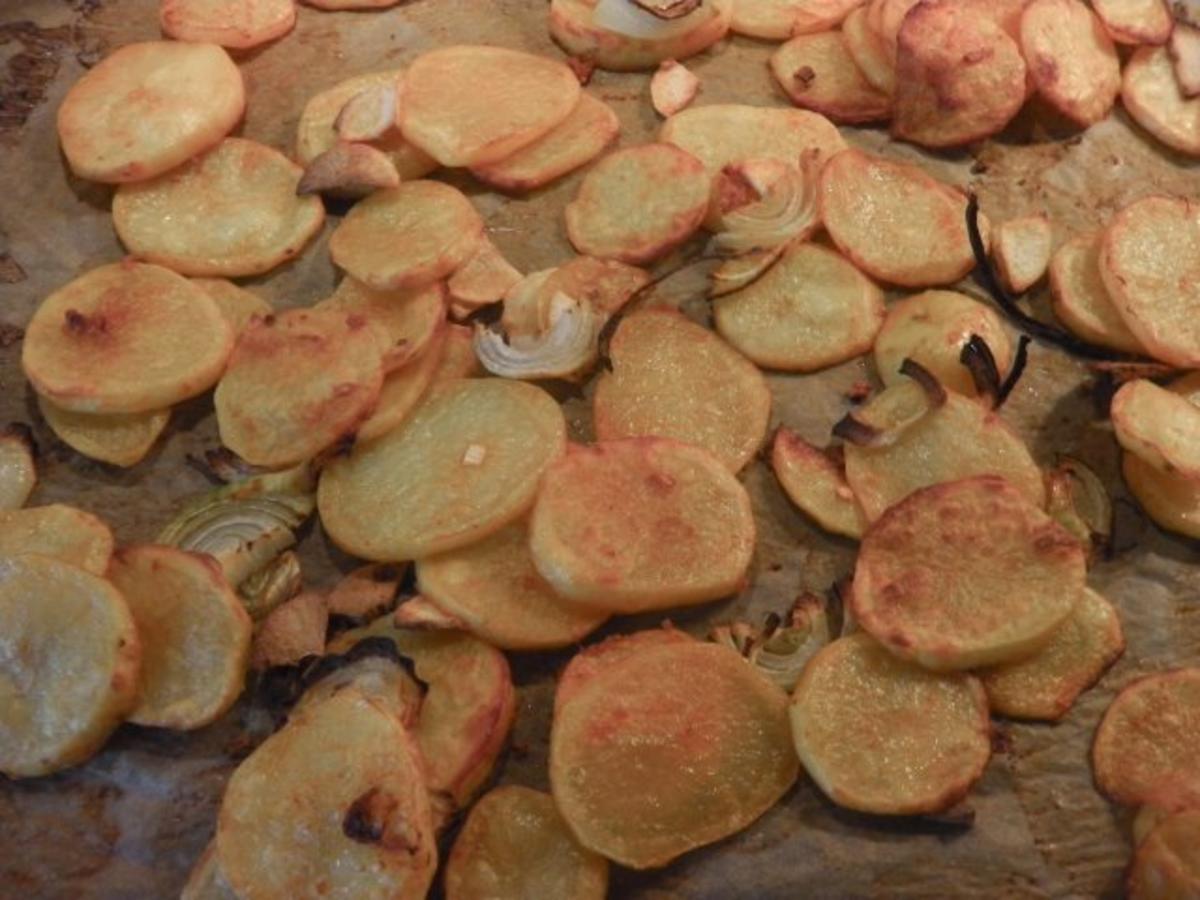 Pariserschnitzel mit  feurigen Kartoffelchips "ungarisch" - Rezept - Bild Nr. 7