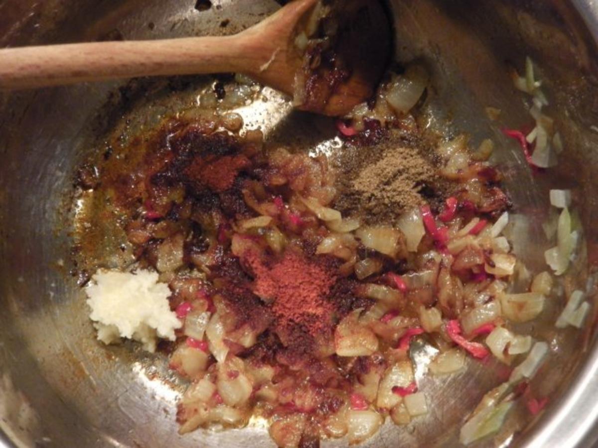 Feurige ungarische Gulasch Würzpaste (Gulyáskrém) - Rezept - Bild Nr. 5