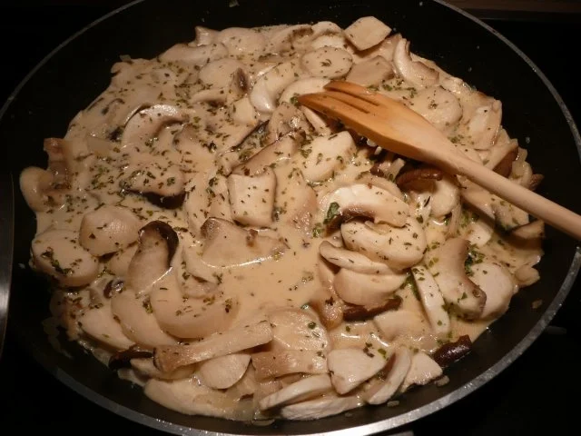 Pilze mit Knödel - Rezept - Bild Nr. 9