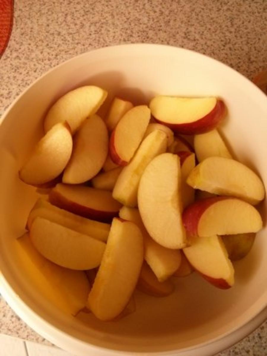 Apfel-Mohn-Cranberrie-Pfannkuchen - Rezept - Bild Nr. 4