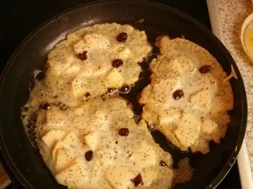 Apfel-Mohn-Cranberrie-Pfannkuchen - Rezept - Bild Nr. 9