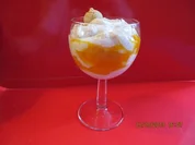 Dessert: Ricotta-Mangospeise - Rezept