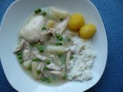 Rezept: Hühnerfrikassee Hühnerfrikassee - Rezept