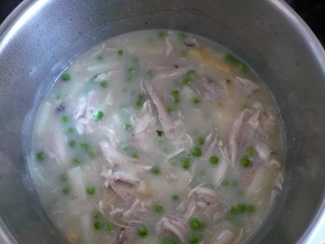 Rezept: Hühnerfrikassee Bild Nr. 2 Hühnerfrikassee - Rezept - Bild Nr. 2