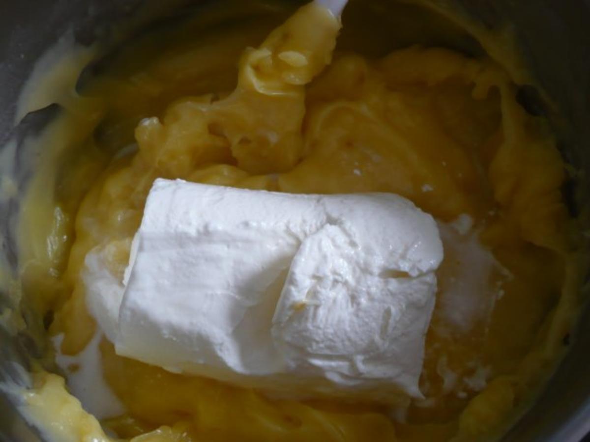 Apfel -  Pudding - Streusel Kuchen - Rezept - Bild Nr. 4