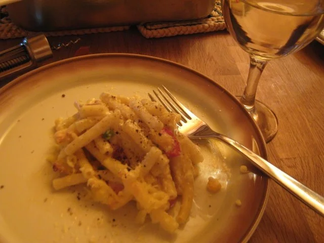 Rezept: bunter Nudelauflauf mit Würstchen Bild Nr. 4 bunter Nudelauflauf mit Würstchen - Rezept - Bild Nr. 4