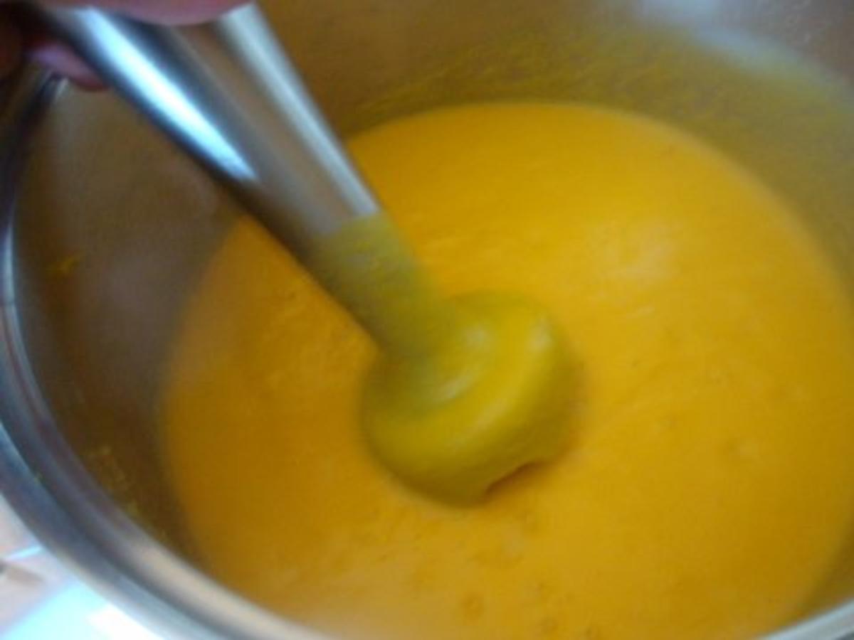 Kürbis Suppe auf Sauermilch-Apfelbasis - Rezept - Bild Nr. 13