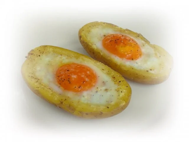 Rezept: Panierter Blumenkohl dazu gebackene Kartoffeleier Bild Nr. 2 Panierter Blumenkohl dazu gebackene Kartoffeleier - Rezept - Bild Nr. 2