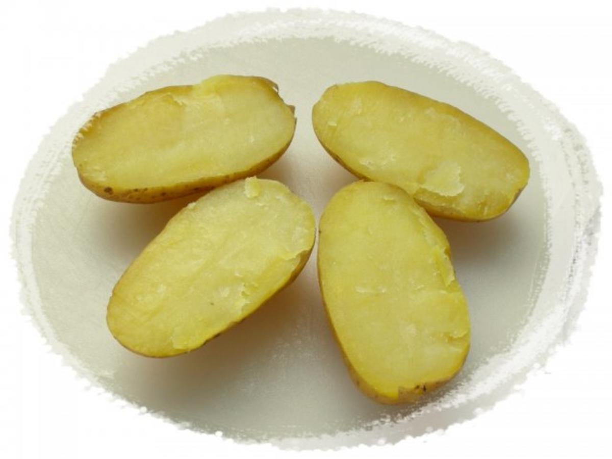 Panierter Blumenkohl dazu gebackene Kartoffeleier - Rezept - Bild Nr. 8