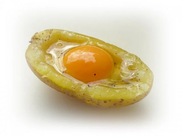 Rezept: Panierter Blumenkohl dazu gebackene Kartoffeleier Bild Nr. 12 Panierter Blumenkohl dazu gebackene Kartoffeleier - Rezept - Bild Nr. 12